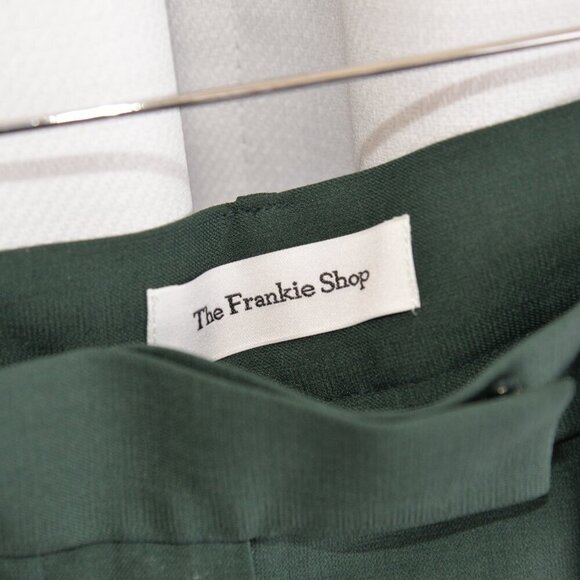 NWT The Frankie Shop Green Bea Trousers Sz M - Picture 4 of 8